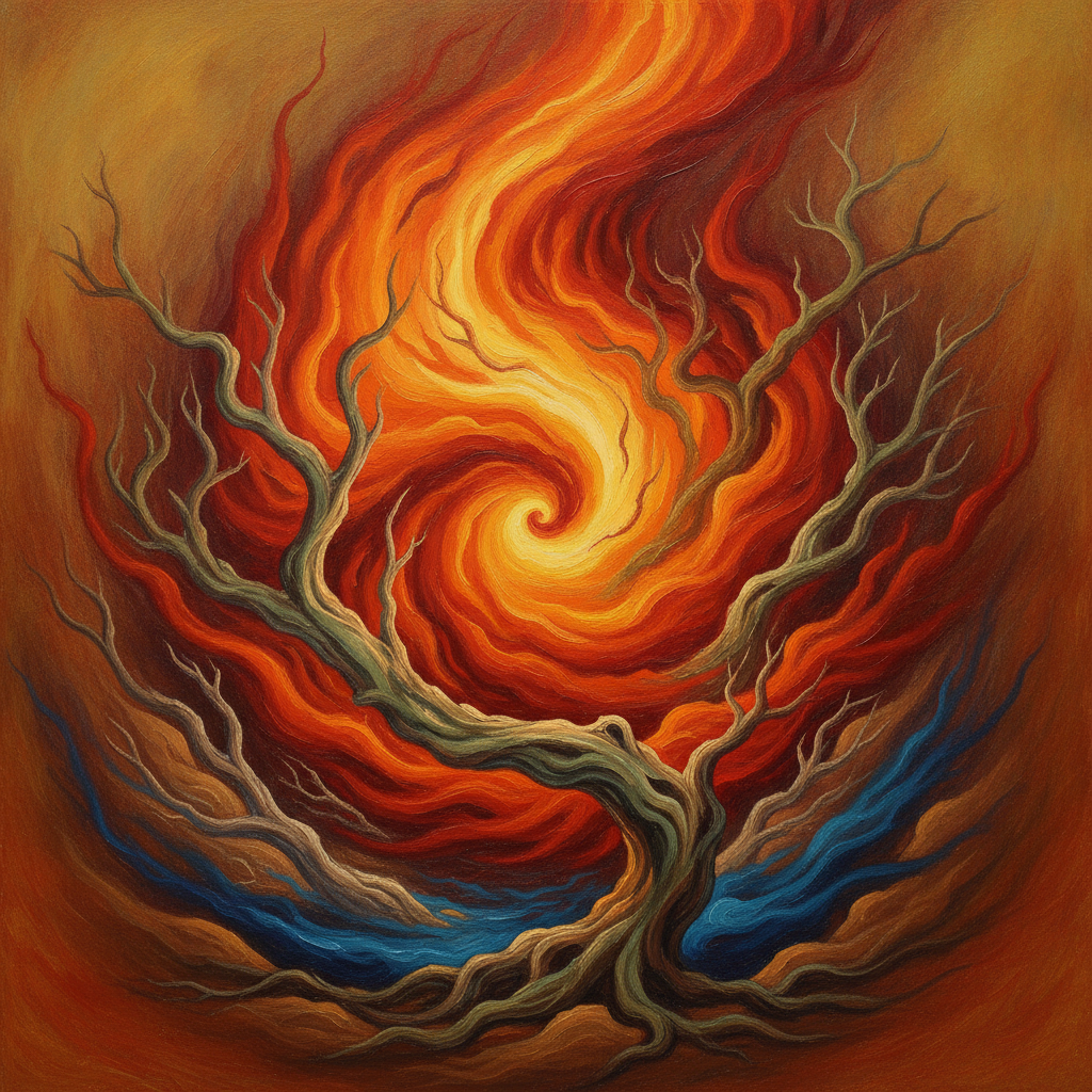 Bordeaux Wildfire: A Saju & Five Elements Interpretation